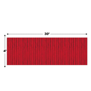 Bulk Red Barn Siding Backdrop (Case of 6) by Beistle