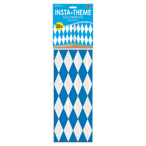 Oktoberfest Party Supplies - Oktoberfest Backdrop 4' x 30'