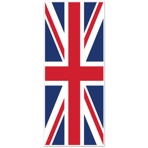 Union Jack Party Door Cover - Bulk 12 Pack