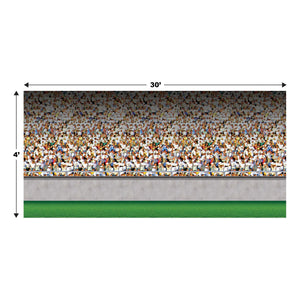 Football Party Supplies: Lower Deck Stadium Backdrop