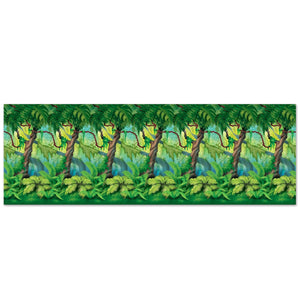 Jungle Trees Party Backdrop - Bulk 6 Pack