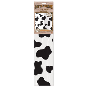 Cow Print Party Backdrop