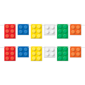 Bulk Building Blocks Streamer (Case of 12) by Beistle