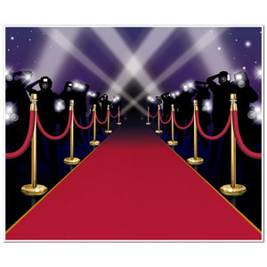 Red Carpet Insta-Mural Party Photo Op - Bulk/6 Murals