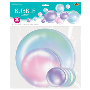 Bulk Bubble Cutouts (Case of 240) by Beistle