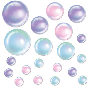 Bubble Party Cutouts - Bulk 240 Pack