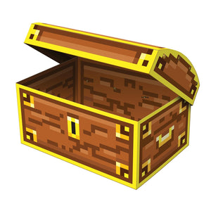 8-Bit Treasure Chest Party Decoration - Bulk/12 Treasure Chests