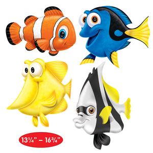 Under The Sea Fish Cutouts, party supplies, decorations, The Beistle Company, Under The Sea, Bulk, Other Party Themes, Under the Sea