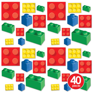 Building Blocks Cutouts, party supplies, decorations, The Beistle Company, Building Blocks, Bulk, Other Party Themes, Building Blocks