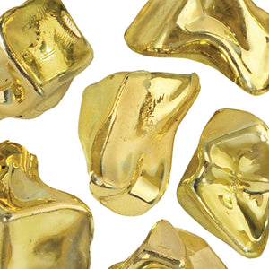 Bulk Plastic Gold Nuggets (24 Packages) by Beistle