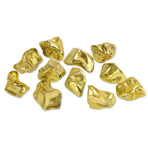 Plastic Gold Nuggets (1.06 Oz per Pack) - Bulk/24 Packages