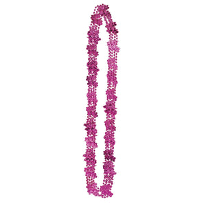 Luau Party Flamingo/Hibiscus Bead Necklaces - Bulk 72 Pack