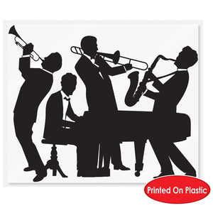 Bulk Roaring 20's Jazz Band Insta-Mural (Case of 6) by Beistle