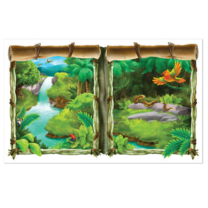 Jungle Party Insta-View Decoration - Bulk 6 Pack