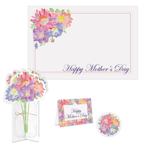 Mother's Day 4 Piece Place Setting Kit - Bulk/6 Kits