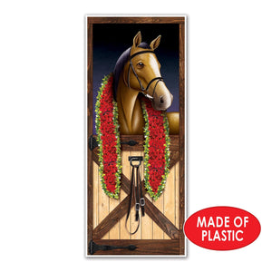 Bulk Horse Racing Door Cover (Case of 12) by Beistle