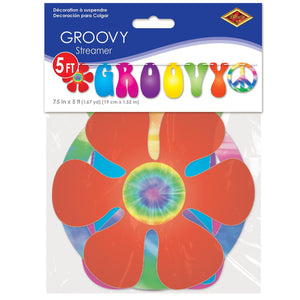 Bulk Groovy Streamer (Case of 12) by Beistle