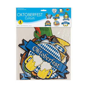 Bulk Oktoberfest Cutouts (Case of 96) by Beistle