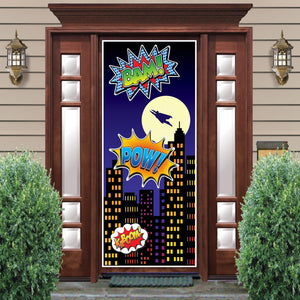 Bulk Hero Door Cover (Case of 12) by Beistle