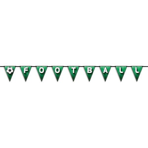 Bulk Soccer!/Football Pennant Streamer (Case of 12) by Beistle