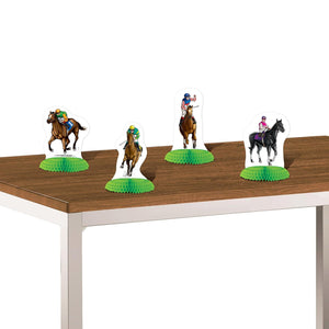 Bulk Horse Racing Mini Centerpieces (Case of 48) by Beistle