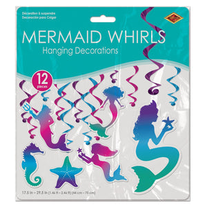 Bulk Mermaid Whirls (Case of 72) by Beistle