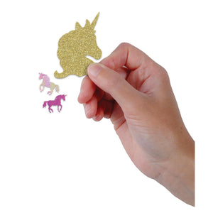 Bulk Unicorn Deluxe Sparkle Confetti (24 Packages Per case) by Beistle