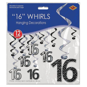 Bulk 16 Whirls (Case of 72) by Beistle