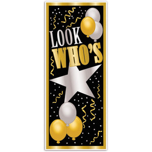 Look Who's Door Cover - Bulk 12 Pack