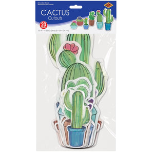 Bulk Cactus Cutouts (Case of 240) by Beistle