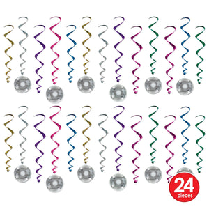 Bulk Disco Ball Whirls (Case of 72) by Beistle