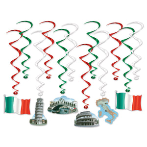 Italian Party Whirls - Bulk 72 Pack