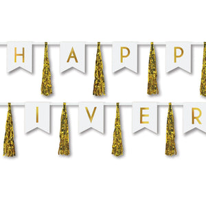 Bulk Happy Anniversary Tassel Streamer (Case of 24) by Beistle