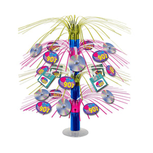 I Love The 90's Cascade Party Centerpiece - Bulk 6 Pack