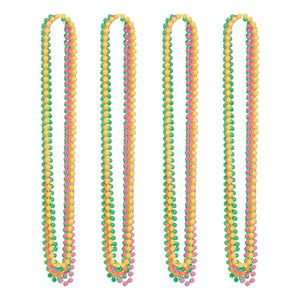 Bulk Neon Party Bead Necklaces (Case of 72) by Beistle