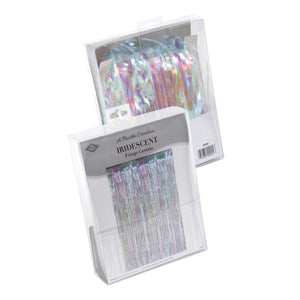 1-Ply Iridescent Fringe Curtain (Pack of 6)