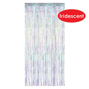 1-Ply Iridescent Fringe Curtain (Pack of 6)