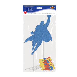 Bulk Hero Cake Topper (Case of 12) by Beistle