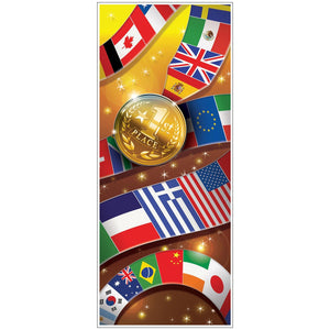 International Sports Party Door Cover - Bulk 12 Pack