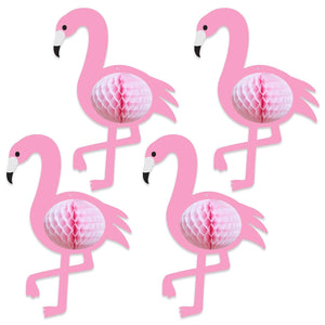 Luau Party Tissue Flamingos - Bulk/48 Tissue Flamingos