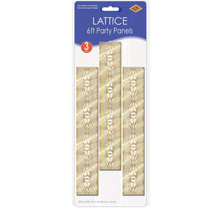 Bulk Lattice Party Panels (Case of 36) by Beistle