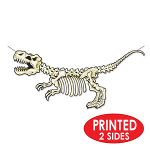 Bulk T-Rex Skeleton Streamer (Case of 12) by Beistle