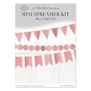 Bulk Foil Mini Streamer Kit (Case of 12) by Beistle