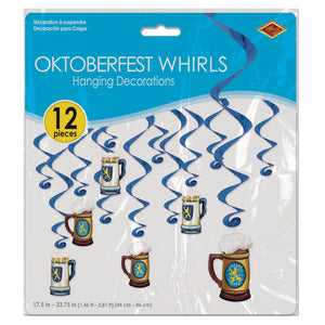 Bulk Oktoberfest Whirls (Case of 72) by Beistle