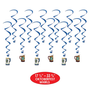 Bulk Oktoberfest Whirls (Case of 72) by Beistle