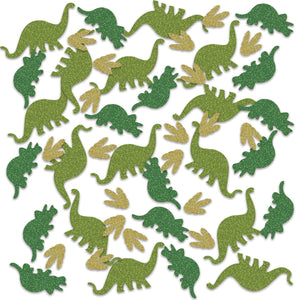 Dinosaur Deluxe Party Sparkle Confetti (0.5 Oz/Pkg) - Bulk/12 Packs