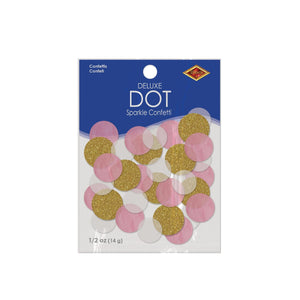 Bulk Dot Deluxe Sparkle Confetti (Case of 12 packages) by Beistle