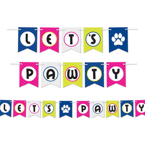 Bulk Let's Pawty Streamer (Case of 12) by Beistle