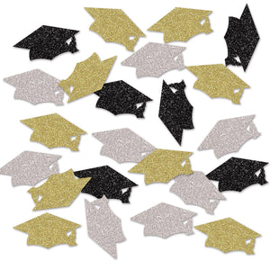 Graduation Party Deluxe Sparkle Confetti (0.5 Oz/Pkg) - Bulk/12 Packs