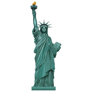 Jointed Statue Of Liberty Party Decoration - Bulk 12 Pack